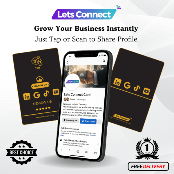 Multi Review Cards Black_Gold Simple-min