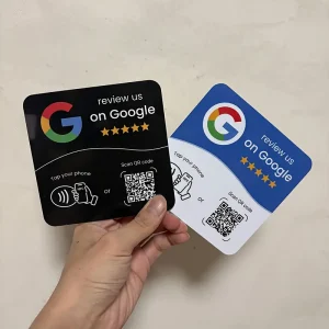 Google Review Plaque Image